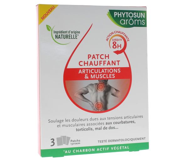 Wärmepflaster für Gelenke & Muskeln Phytosun Arôms - Packung mit 3 Pflastern - image 1