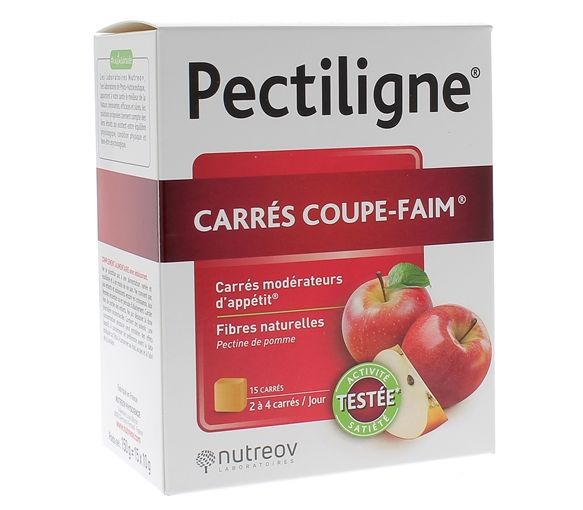 Pectiligne Appetitzügler Nutreov - Schachtel mit 15 Riegeln