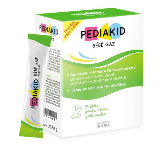 Pediakid Baby Gas - Packung mit 12 Sticks - image 1