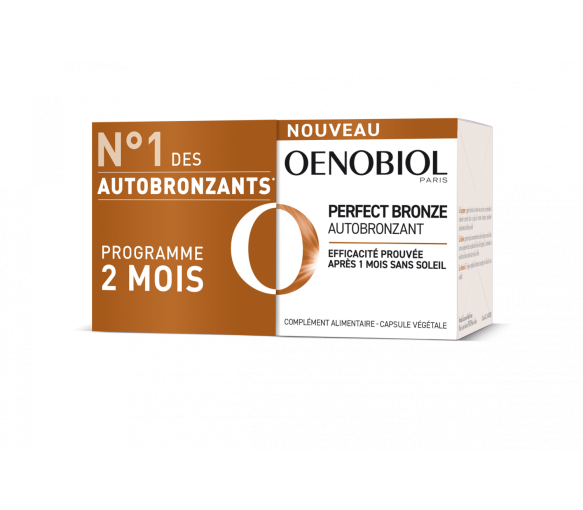 Perfect Bronze Selbstbräuner Oenobiol - 2er-Pack mit 30 Kapseln - image 1