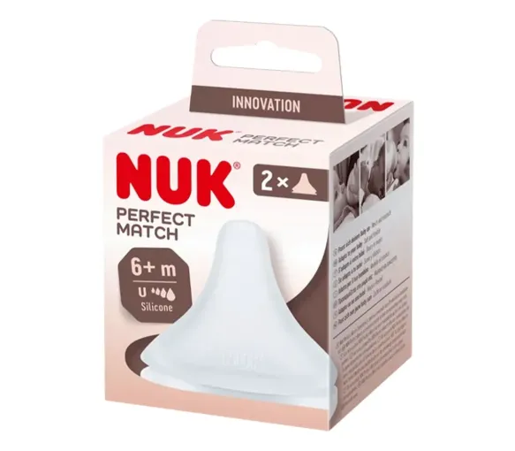 Perfect Match Silikon-Schnuller NUK - 2er-Pack Schnuller