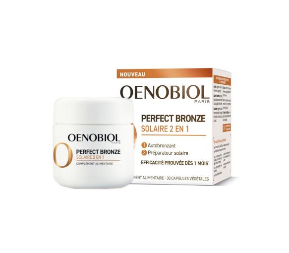 Perfekte Sonnenbräune 2in1 Oenobiol - Packung mit 30 Kapseln - image 1