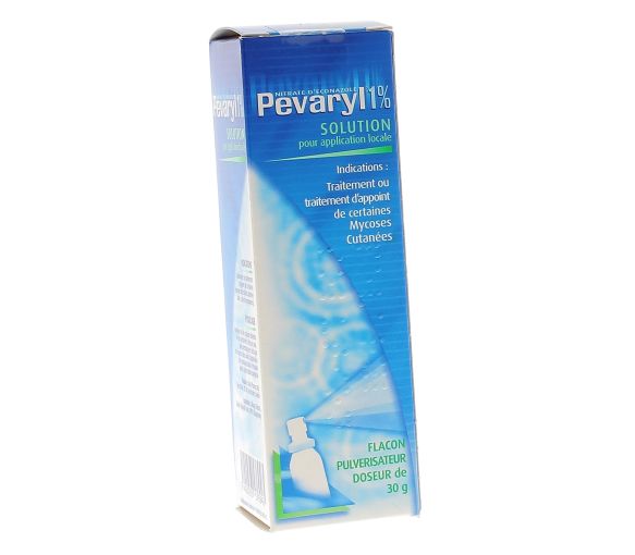 Pevaryl 1% Lösung zur lokalen Anwendung - Sprühflasche mit Dosierung von 30 g - image 1