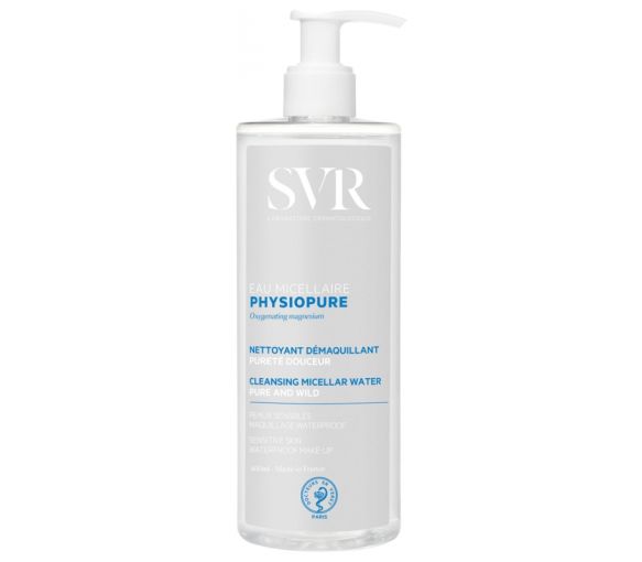Physiopure Mizellenwasser SVR - Pumpflasche mit 400 ml