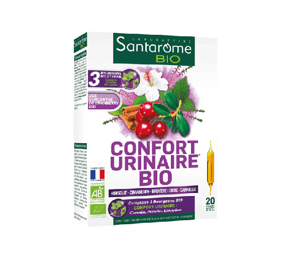 Phyto Confort Urinaire Bio Santarome Bio - Schachtel mit 20 Ampullen