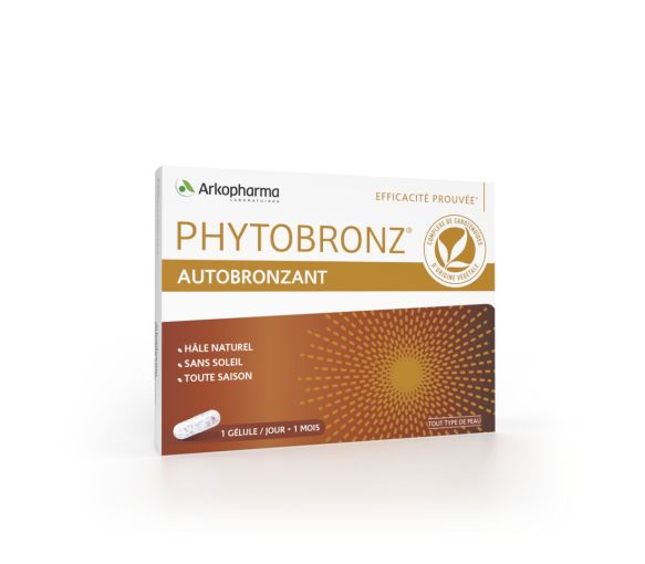 Phytobronz Selbstbräuner Arkopharma - Packung mit 30 Kapseln - image 1