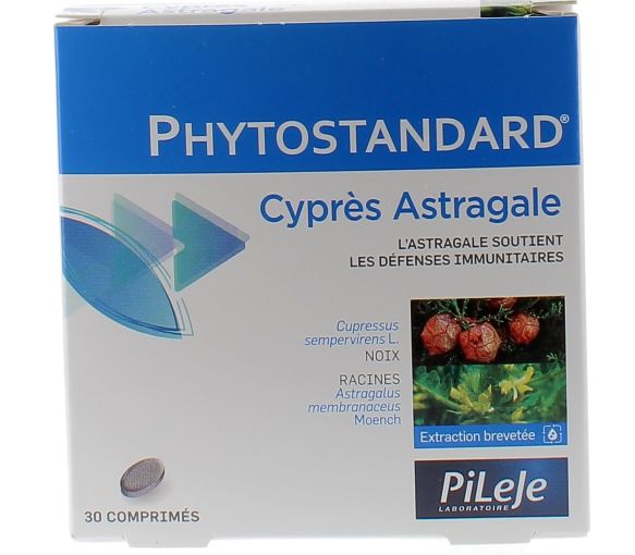 Phytostandard von Zypressen-Astragalus Pileje - Packung mit 30 Tabletten