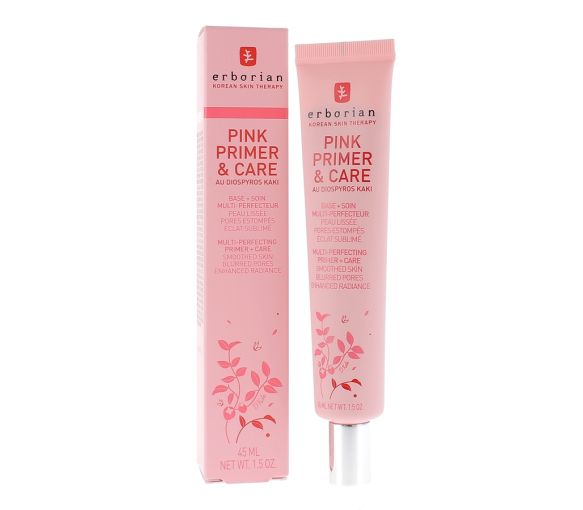 Pink Primer & Care mit Diospyros Kaki Multi-Perfecting Base und Pflege Erborian - 45 ml Tube