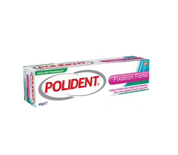 Polident starke Haftcreme für Zahnprothesen - Tube mit 40 g