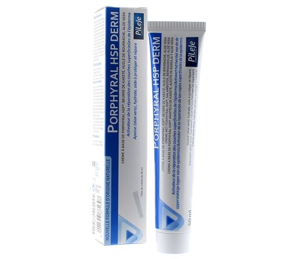 Porphyral Hsp Derm Wundheilungscreme Pileje - Tube mit 50 ml