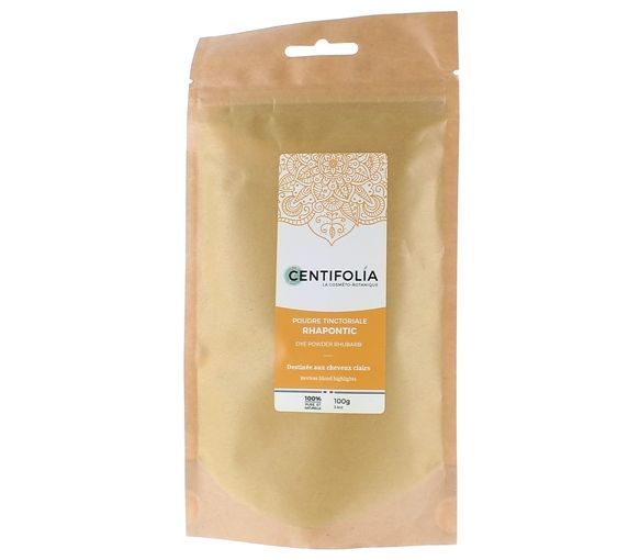 Färbepulver Rhapontic für helles Haar Centifolia - 100 g Packung