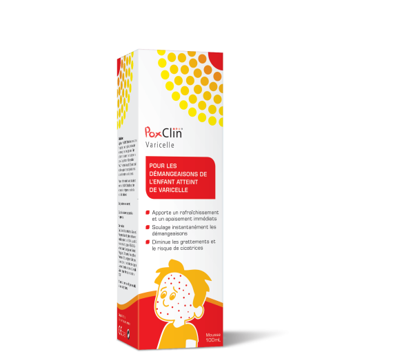 PoxClin Erfrischende Mousse Windpocken PediAct - Tube mit 100 ml - image 1