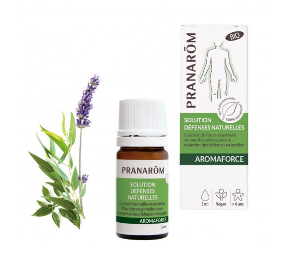 Pranarôm Aromaforce Lösung natürliche Abwehrkräfte - Flasche mit 5 ml