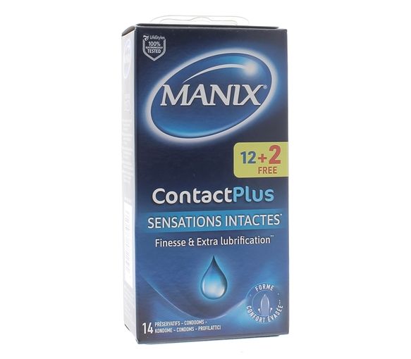 Kontakt Plus Manix - 12er Pack + 2 gratis