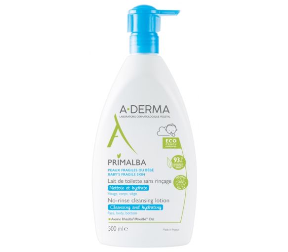 Primalba Reinigungsmilch ohne Abspülen Aderma - Pumpflasche 500 ml - image 1