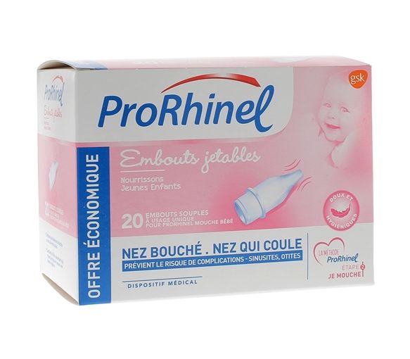 ProRhinel weiche Einwegspitzen - Packung mit 20 Spitzen