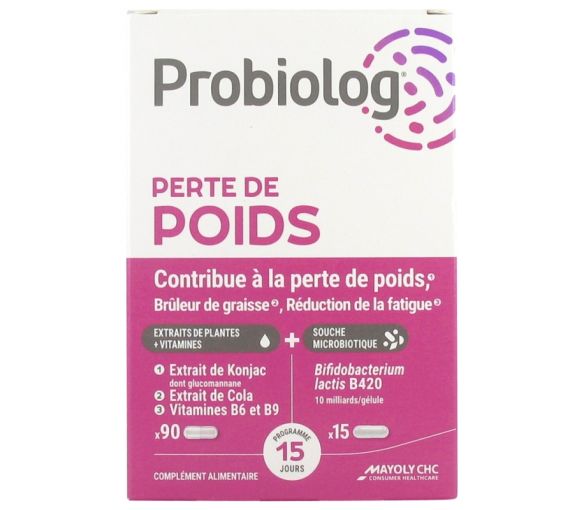 Probiolog Gewichtsverlust Mayoly Spindler - Box mit 105 Kapseln