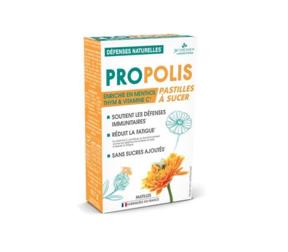 Propolis Lutschtabletten Die 3 Eichen - Packung mit 40 Tabletten