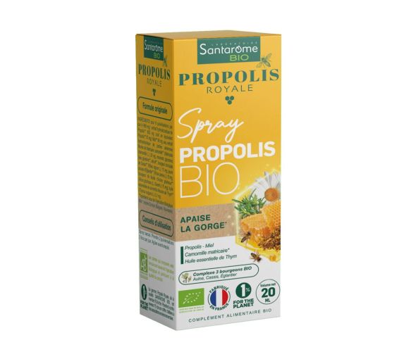 Propolis Royale Spray Propolis triple action bio Santarome - Spray von 125ml - image 1