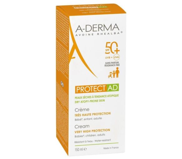 Protect AD Creme sehr hoher Schutz SPF50+ A-Derma - Tube mit 50ml