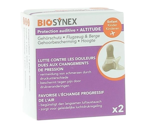 Gehörschutz Höhenlage Kind Biosynex - Box mit einem Paar
