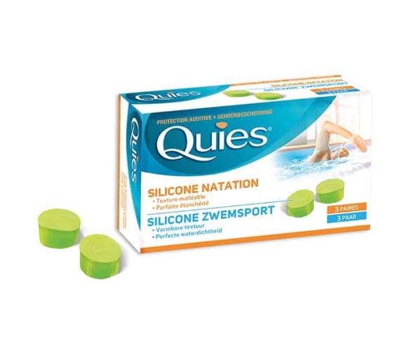 Schwimmschutz Quies - Box mit 3 Paaren