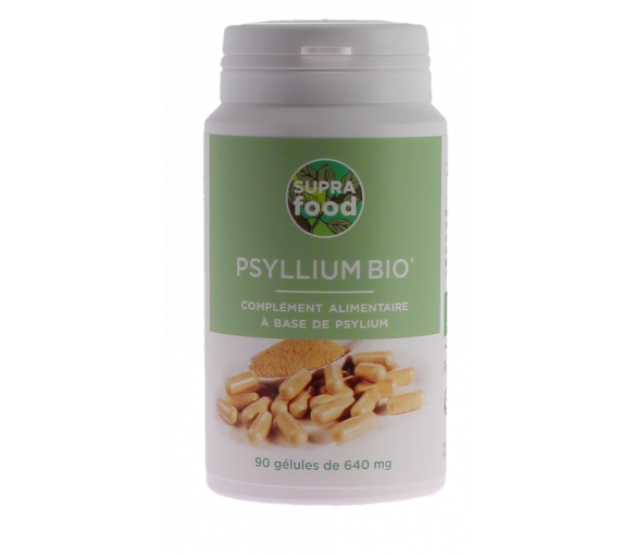 Bio-Psyllium Supra Food - Dose von 90 Kapseln - image 1