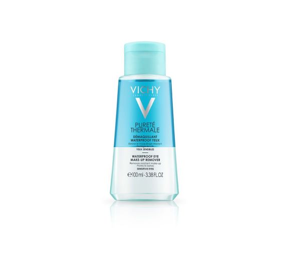 Pureté Thermale Waterproof Augen-Make-up Entferner für empfindliche Augen Vichy - Flasche mit 100 ml