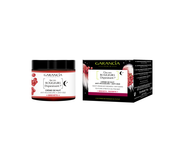 Lass meine Rötungen verschwinden! Nachtcreme gegen Rötungen + Anti-Aging Garancia - 50 ml Tiegel - image 1