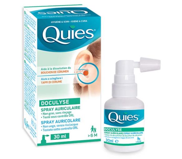 Doculyse Anti-Ohrenschmalz Quies - Spray von 30 ml