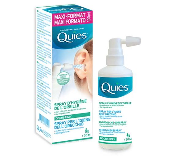 Docuspray Ohrhygiene Quies - Spray mit 100 ml