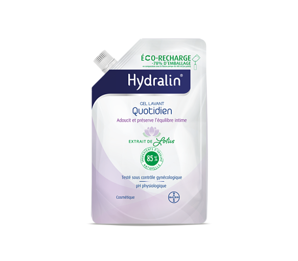 Quotidien Gel Waschmittel Hydralin - Öko-Nachfüllpackung von 400 ml - image 1