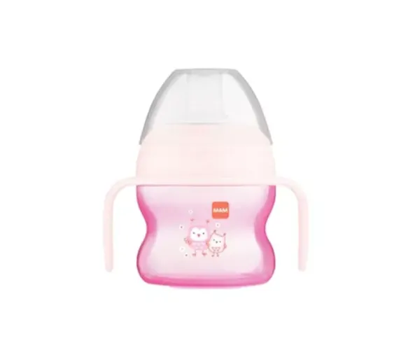 Weiche Tasse 6 Monate und älter rosa MAM - 1 Tasse mit 150 ml