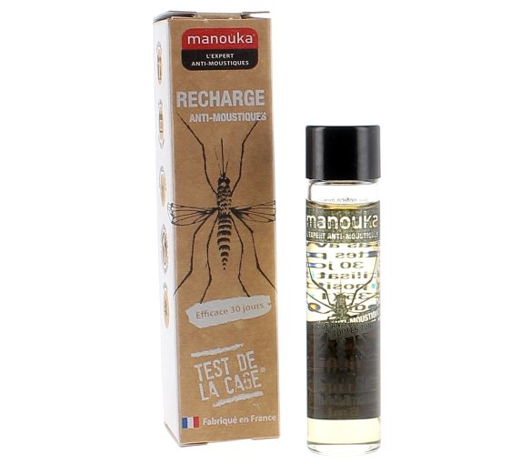 Manouka Mückenschutz Nachfüllpack - 1 Nachfüllung von 6 ml