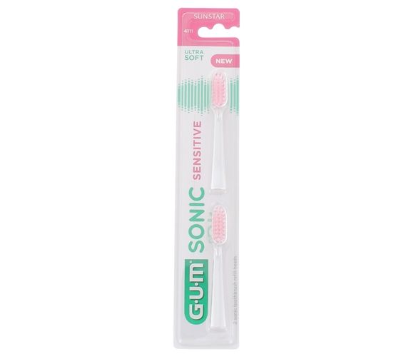 Sonic Sensitive Recharge Zahnbürste ultra weich Zahnfleisch - 2 Bürstenköpfe