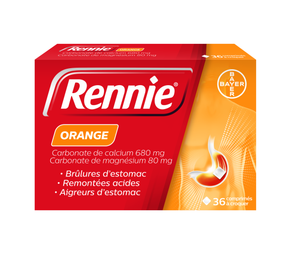 Rennie Orange - 36 Kaudabletten - image 1