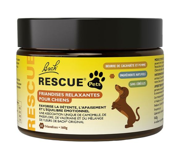 Rescue Pets Entspannungsleckerlis für Hunde Bachblüten - Schachtel mit 60 Leckerlis - image 1