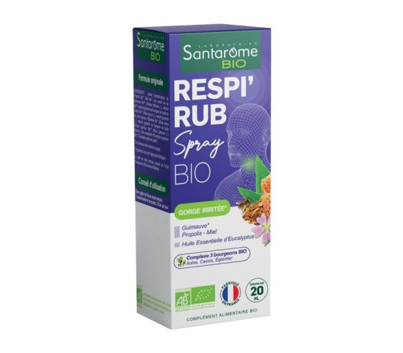Respi'rub Spray Nase und Hals bio Santarome - Spray von 20ml