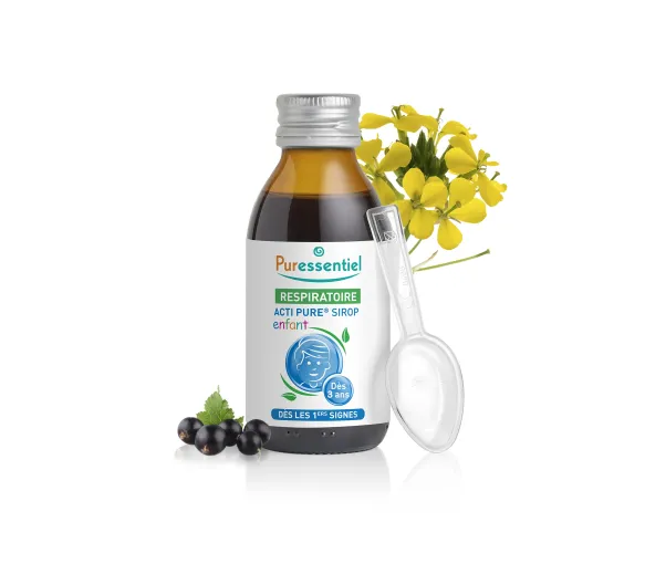 Atemweg Sirup Acti Pure Kinder Puressentiel - Flasche mit 125ml