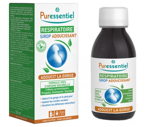 Atemweg Beruhigungssirup Puressentiel - Flasche mit 125 ml