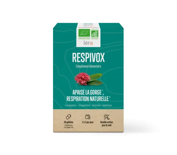 Respivox Léro - Packung mit 28 Kapseln