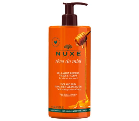 Rêve de Miel Überfettendes Waschgel limitierte Auflage Nuxe - Pumpflasche 750 ml - image 1