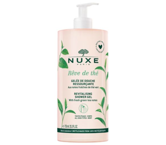 Rêve de Thé Erfrischendes Duschgel Nuxe - Pumpflasche mit 750 ml