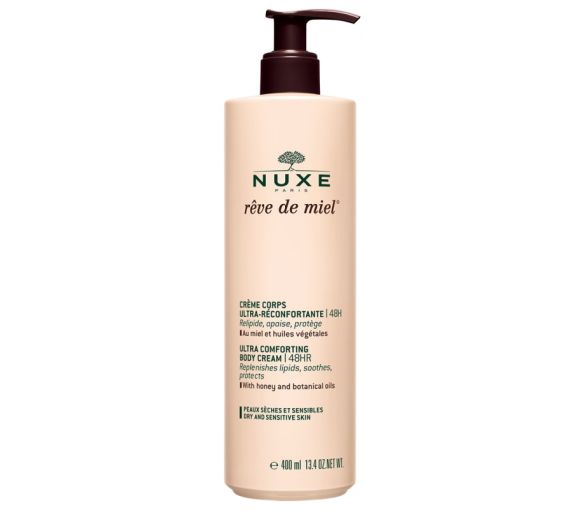 Honigtraum Ultra-Schutz Körpercreme 48h Nuxe - Pumpflasche 400 ml - image 1