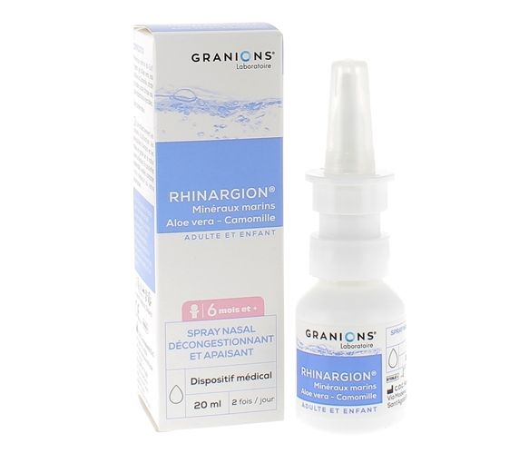 Rhinargion Nasenspray abschwellend und beruhigend Granions - Spray von 20ml