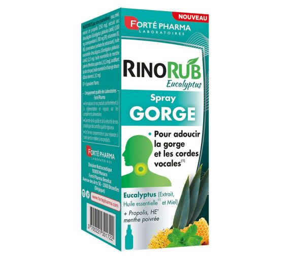 RinoRub Eukalyptus Spray von Forté Pharma - Spray mit 125 ml