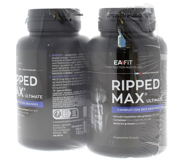 Ripped Max Ultimate Fettverbrennung Eafit - 2x120 Tabletten Packung - image 1