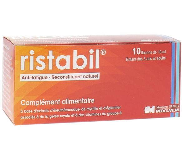 Ristabil - 10er Pack mit 10 Fläschchen à 10 ml