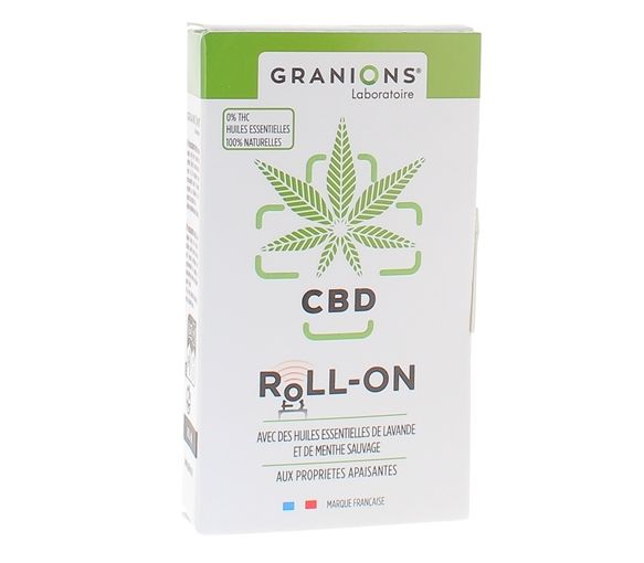Beruhigender CBD-Roll-on mit ätherischen Ölen Granions - Roll-on von 5 ml