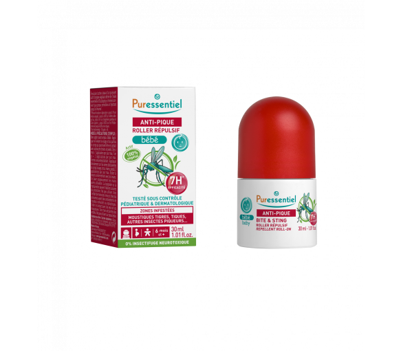 Roller Insektenschutz für Babys Puressentiel - Roll-on mit 30 ml - image 1